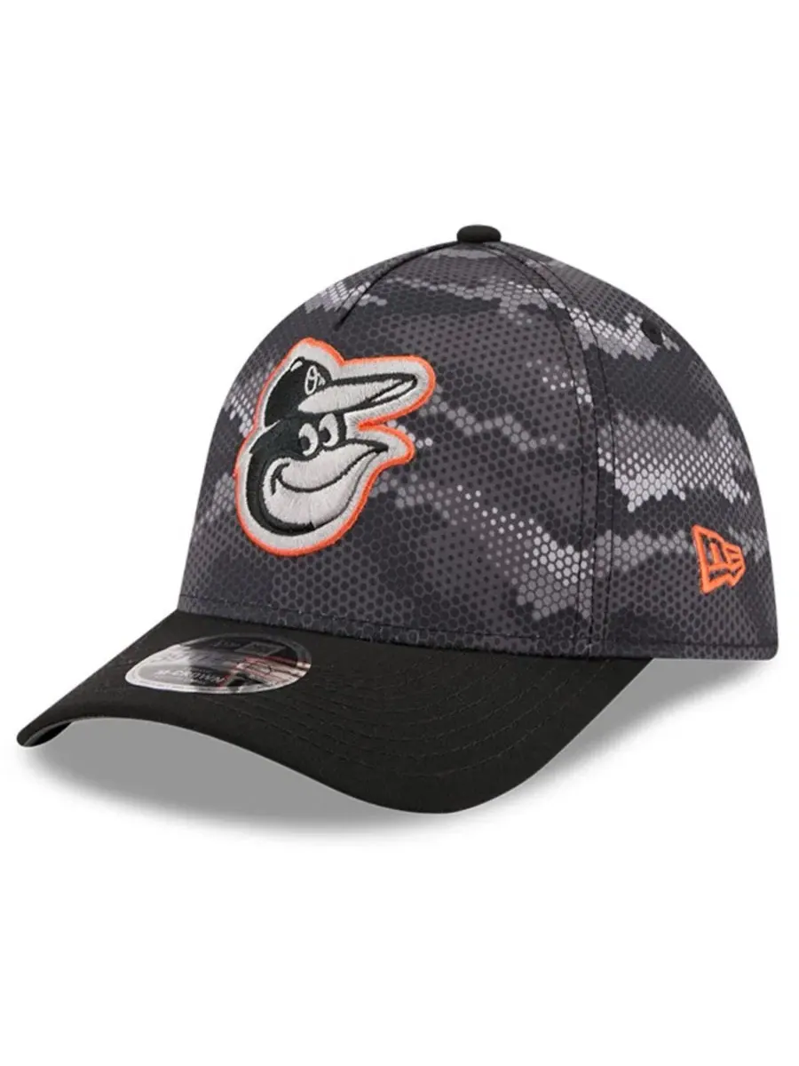 Кепка с козырьком с камуфляжным принтом, модель Camo 39THIRTY A-Frame New Era