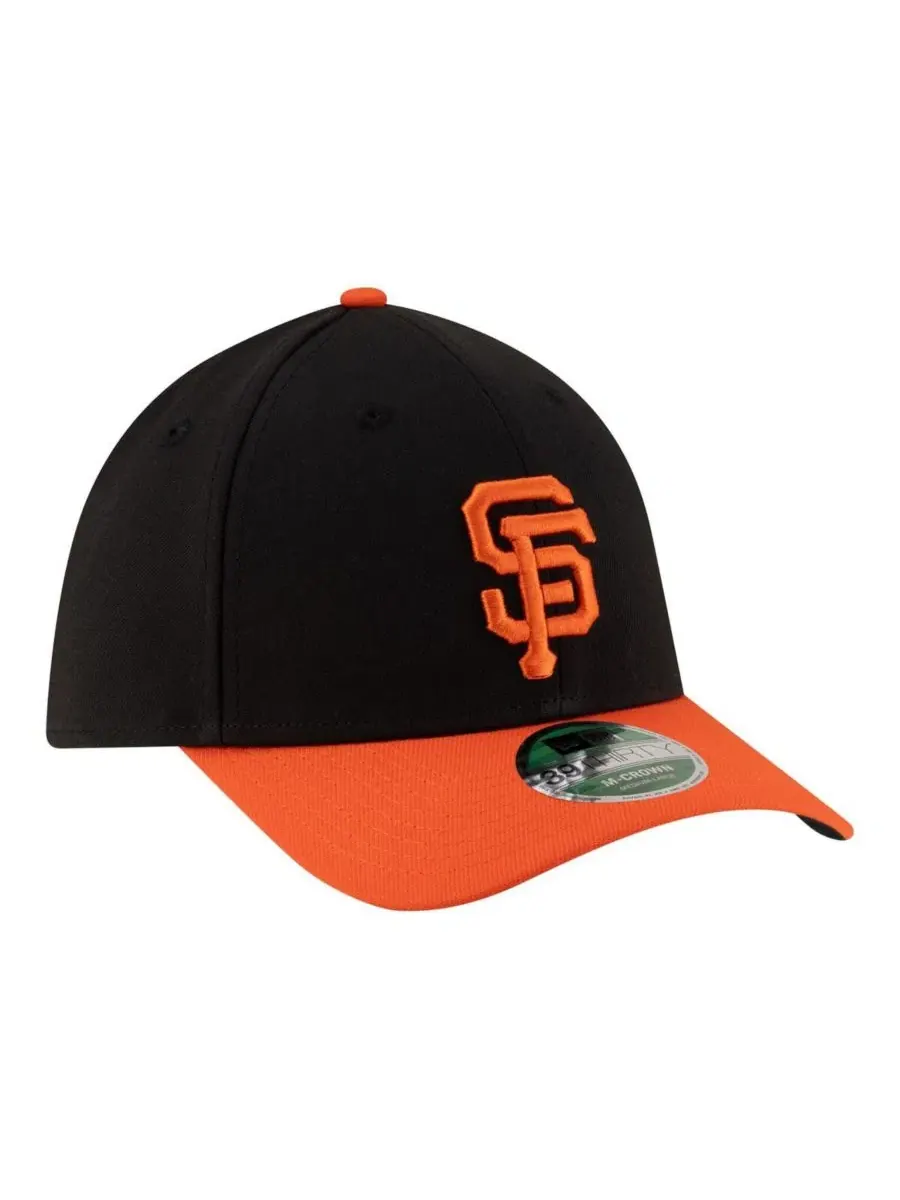 Бейсболка New Era с вышивкой San Francisco Giants — изображение 3 из 4, черный