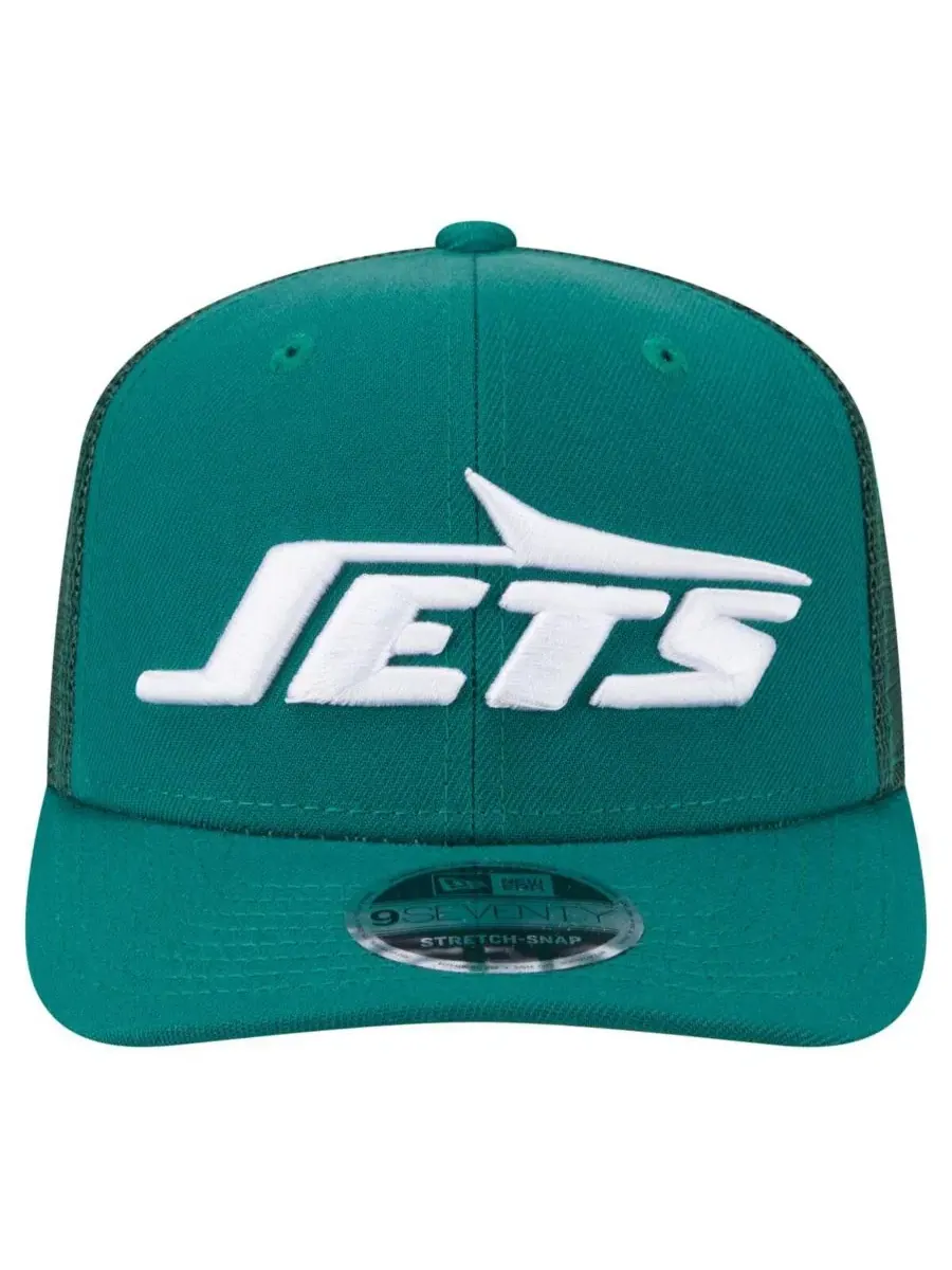 Кепка New Era Main Trucker 9SEVENTY Stretch Snap — изображение 2 из 4, зеленый