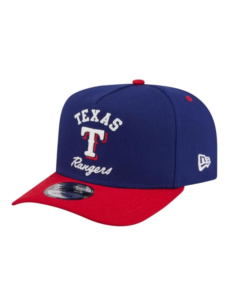 Кепка Нью Эра Arched A-Frame 9FIFTY с вышивкой New Era — изображение 3 из 5, красный