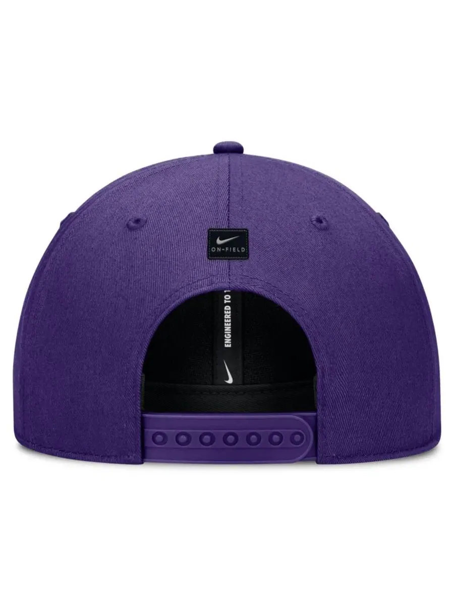 Кепка с вышивкой LSU Tigers Nike — изображение 4 из 4, фиолетовый