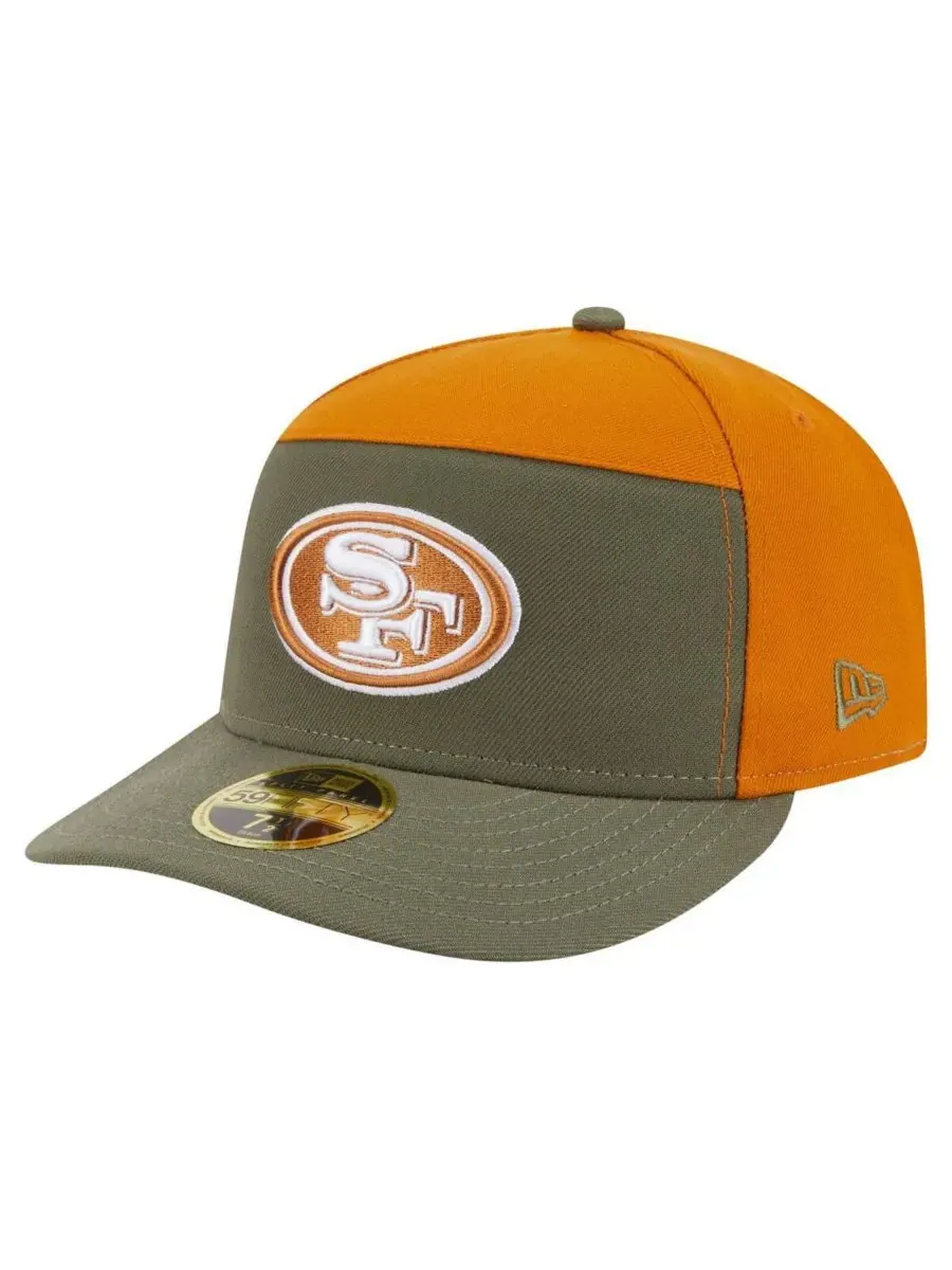 New Era Мужская кепка San Francisco 49ers Two-Tone Color Pack Split Panel 59FIFTY