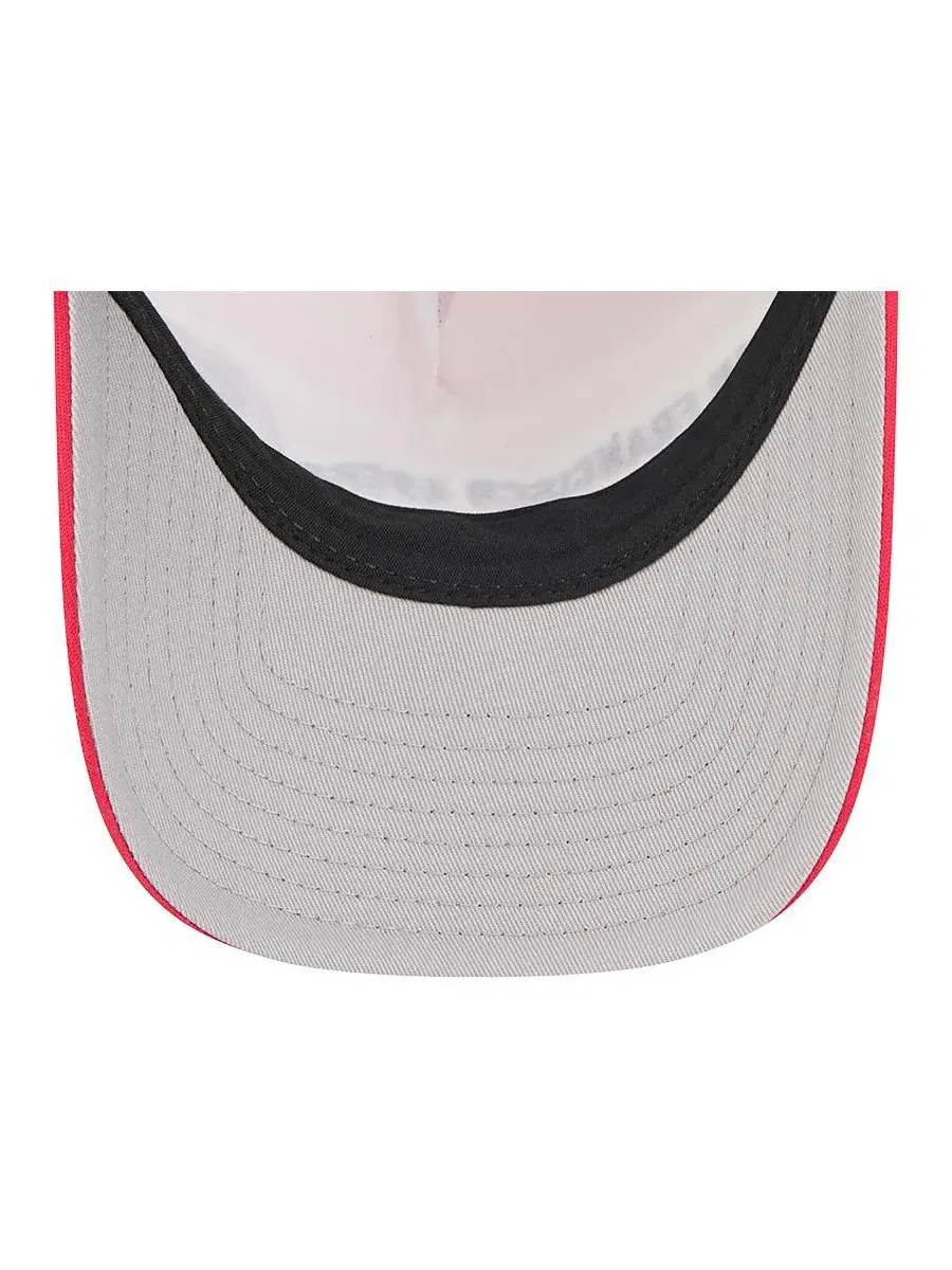 New Era Мужская красная регулируемая кепка San Francisco 49ers Linear A-Frame 9FORTY — изображение 2 из 5, красный