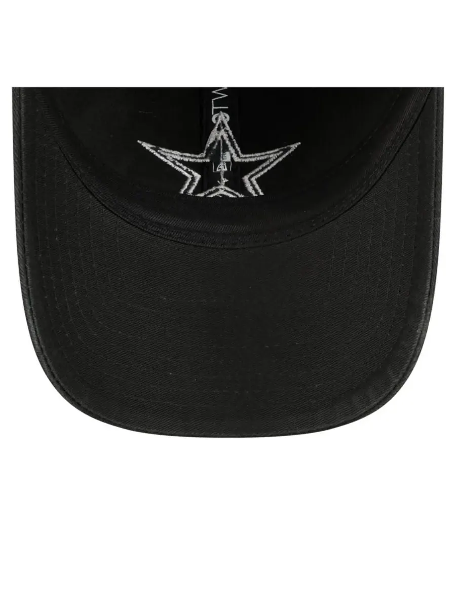 New Era Мужская черная регулируемая кепка Dallas Cowboys Stamp 9TWENTY — изображение 3 из 5, черный