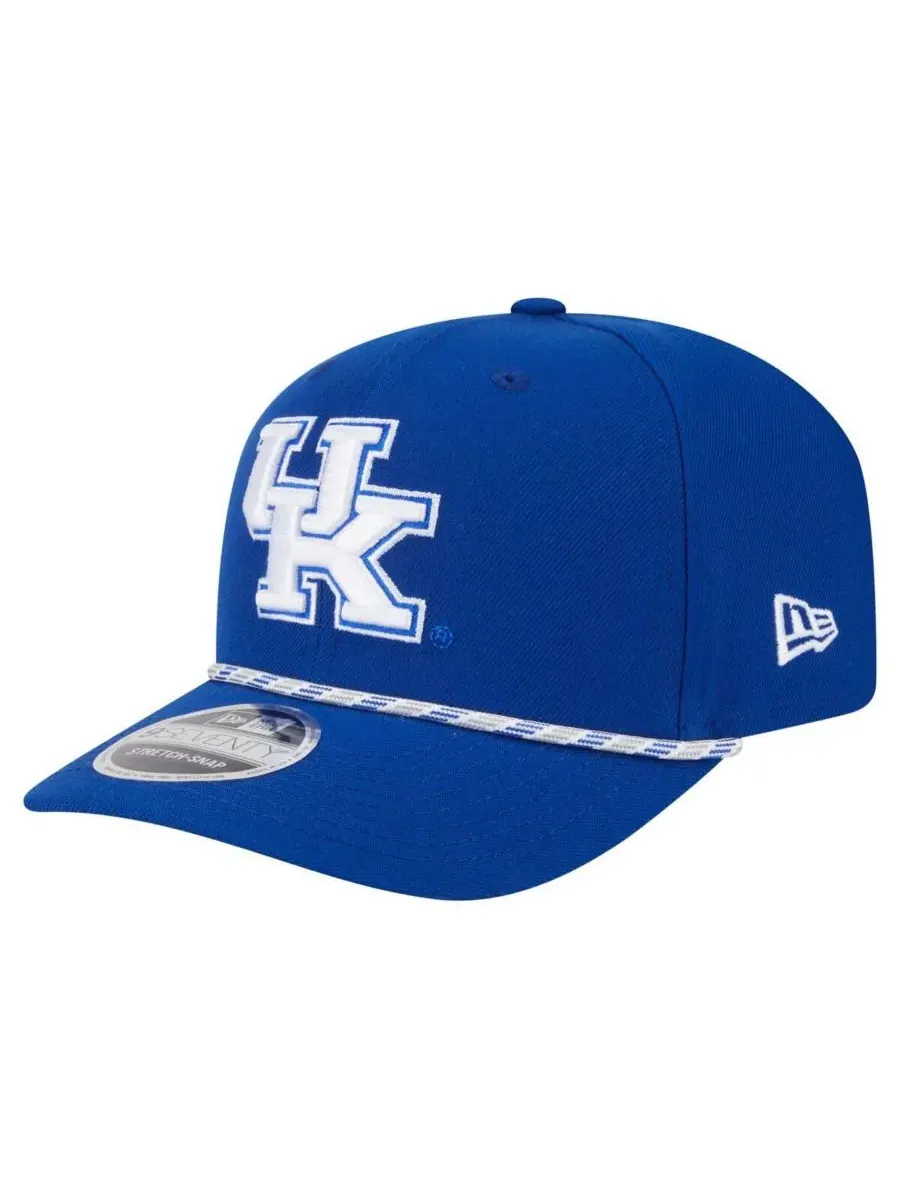 New Era Мужская бейсболка Royal Kentucky Wildcats Game Day Multi-Rope 9SEVENTY с эластичными