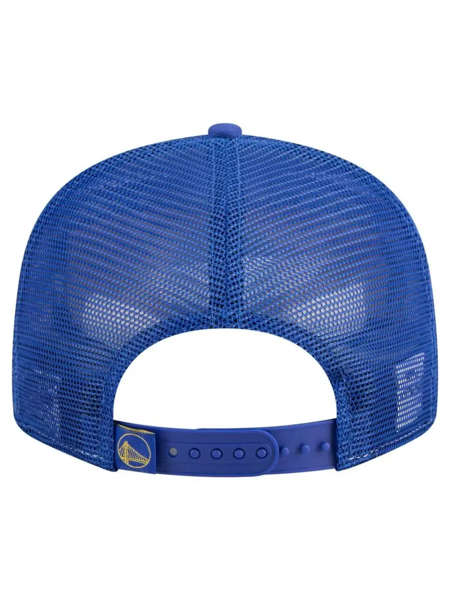 New Era Мужская бейсболка Golden State Warriors Outdoor Split Panel 9FIFTY Snapback — изображение 4 из 5, золотистый