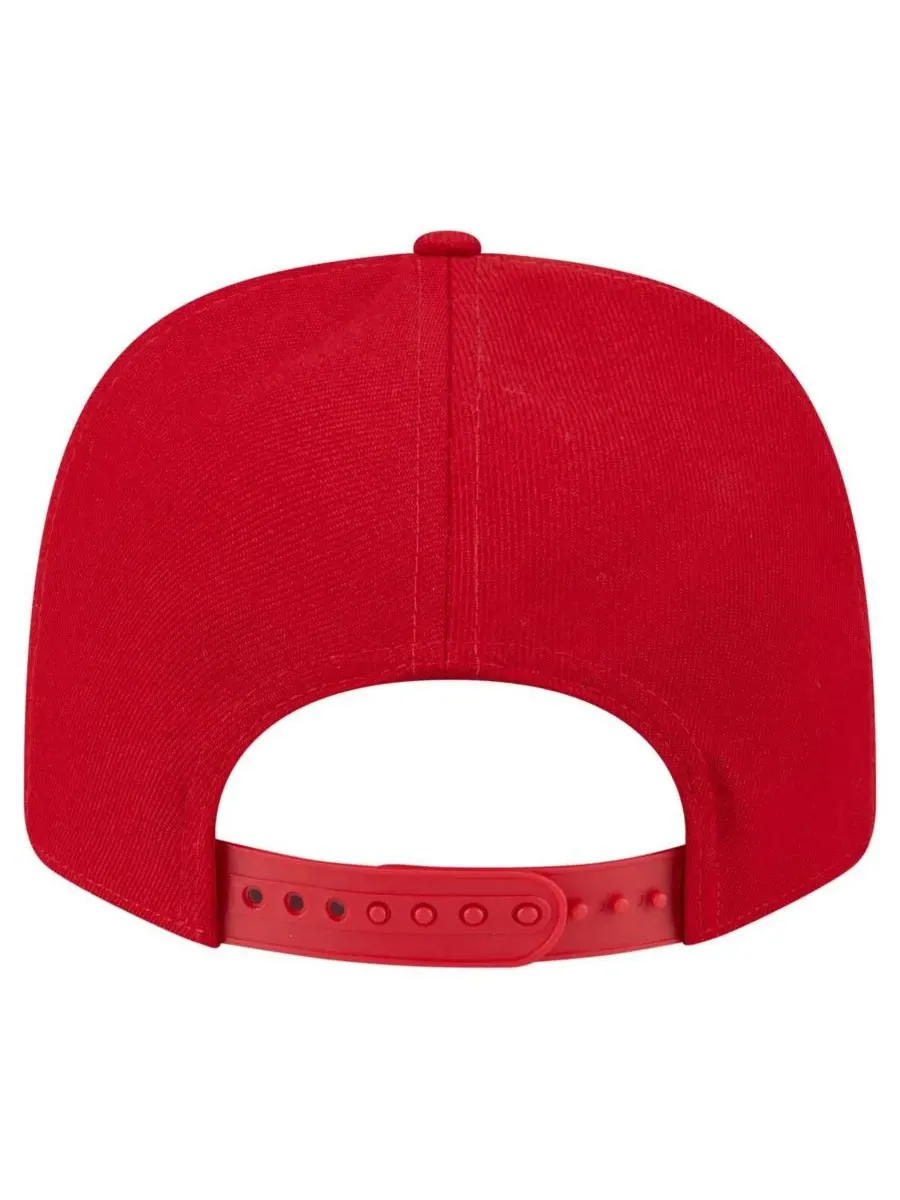 New Era Мужская красная кепка Los Angeles Angels Multi-Rope 9SEVENTY с эластичными застежками — изображение 2 из 5, красный