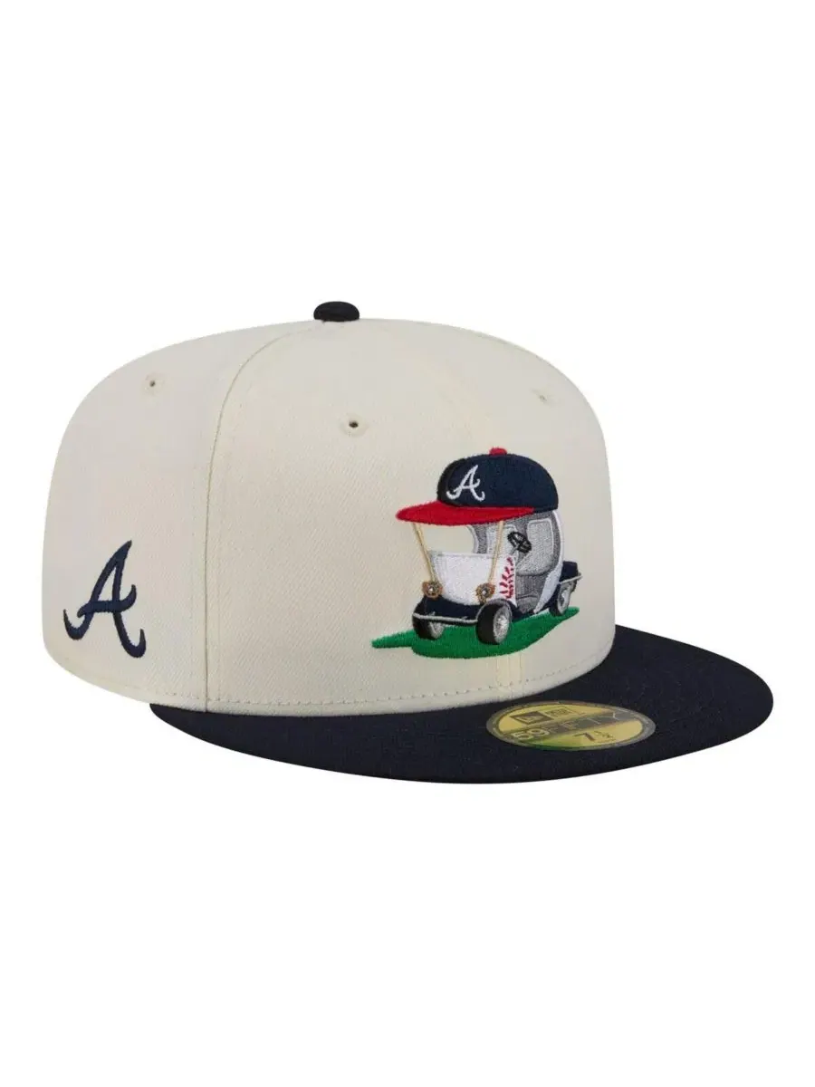 Бейсболка New Era Atlanta Braves Bullpen Cart 59FIFTY