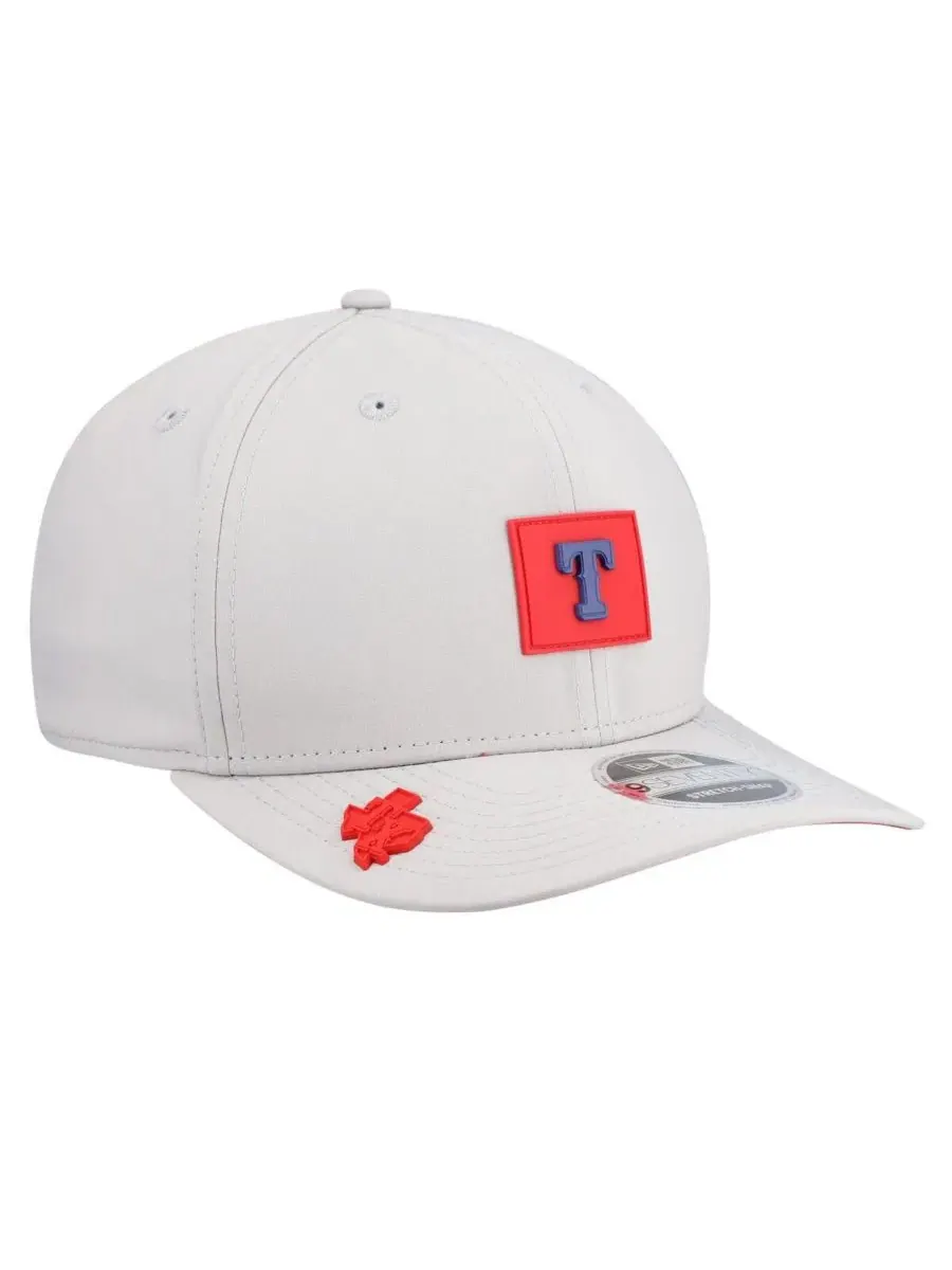 Бейсболка New Era 9SEVENTY Texas Rangers 2026 Clubhouse — изображение 3 из 4, серый