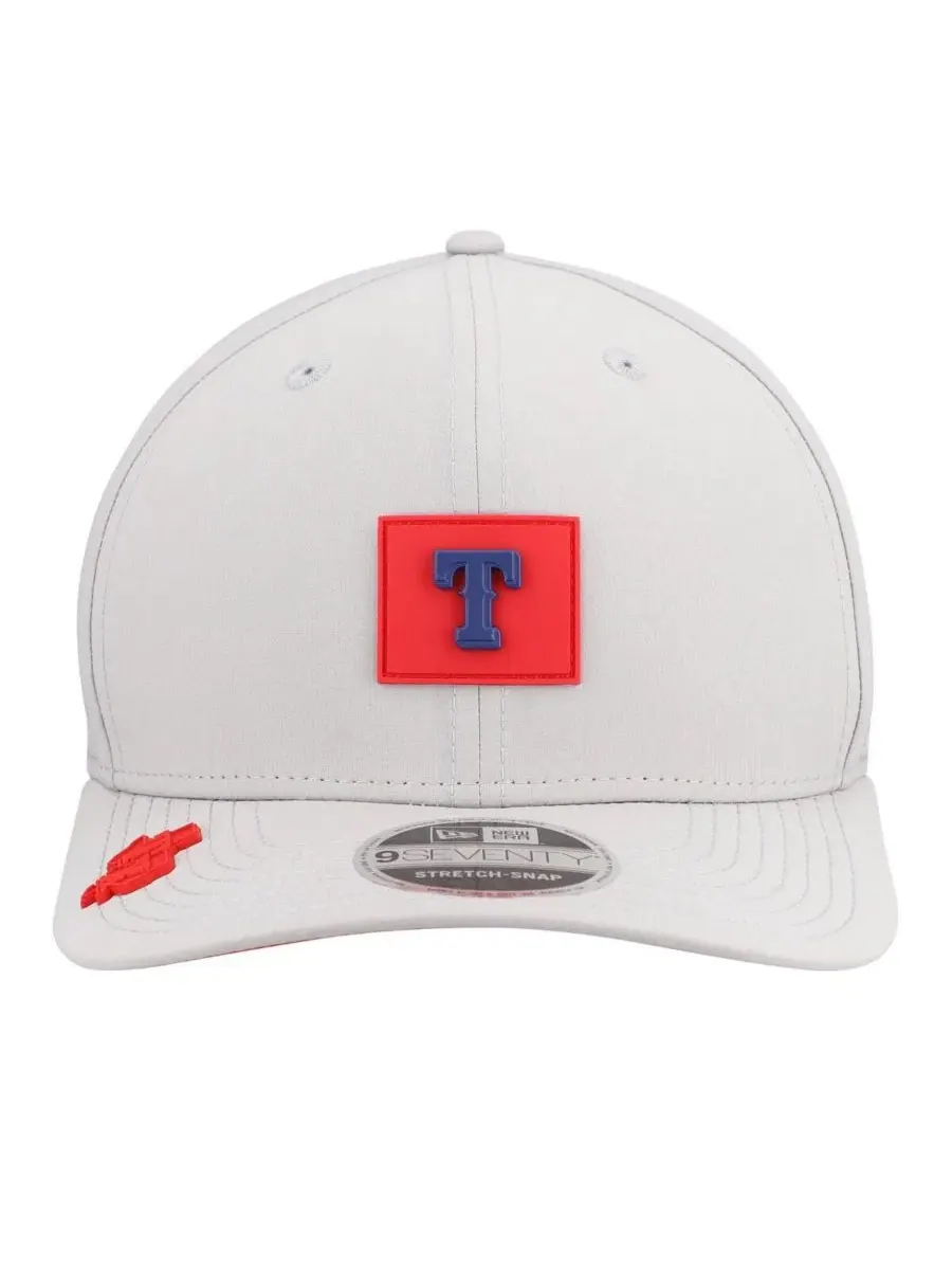 Бейсболка New Era 9SEVENTY Texas Rangers 2026 Clubhouse — изображение 4 из 4, серый