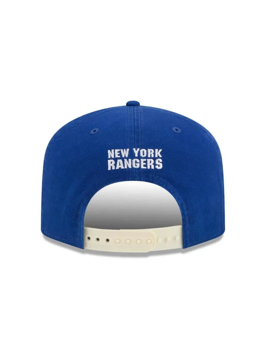 Бейсболка New Era 19TWENTY с принтом New York Rangers — изображение 4 из 5, синий