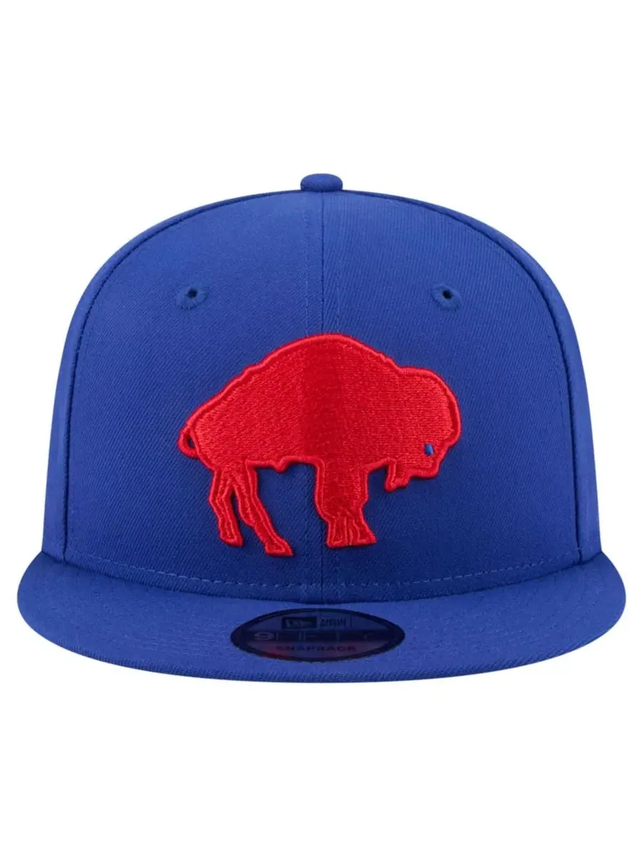 Кепка-снэпбек с высокой тульей, с вышитым логотипом Buffalo Bills New Era — изображение 2 из 7, королевский