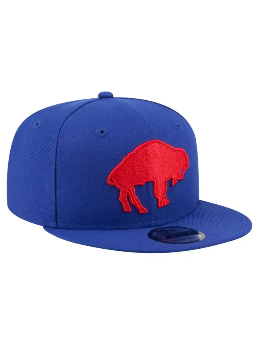 Кепка-снэпбек с высокой тульей, с вышитым логотипом Buffalo Bills New Era — изображение 3 из 7, королевский