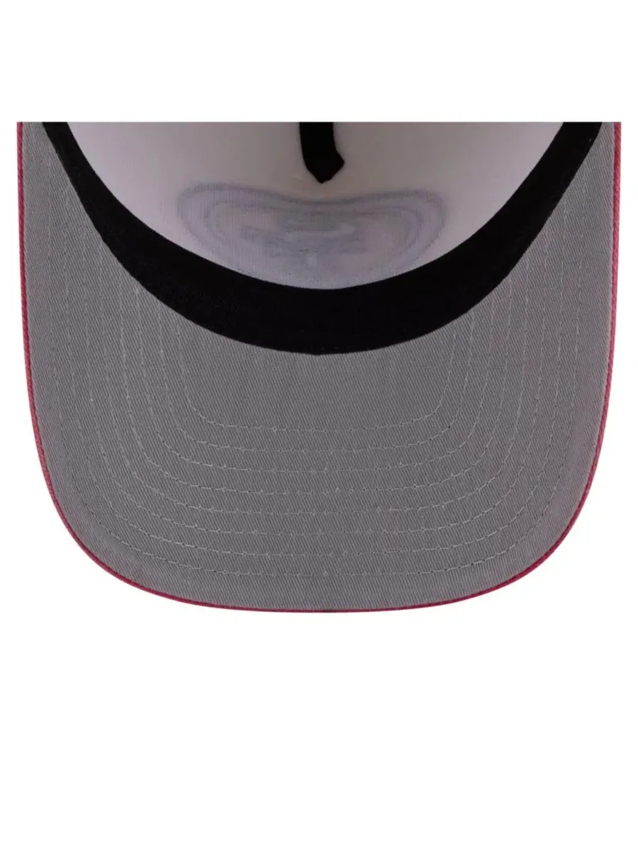 Кепка-снэпбек New Era Washed A-Frame 9FIFTY — изображение 2 из 5, кремовый