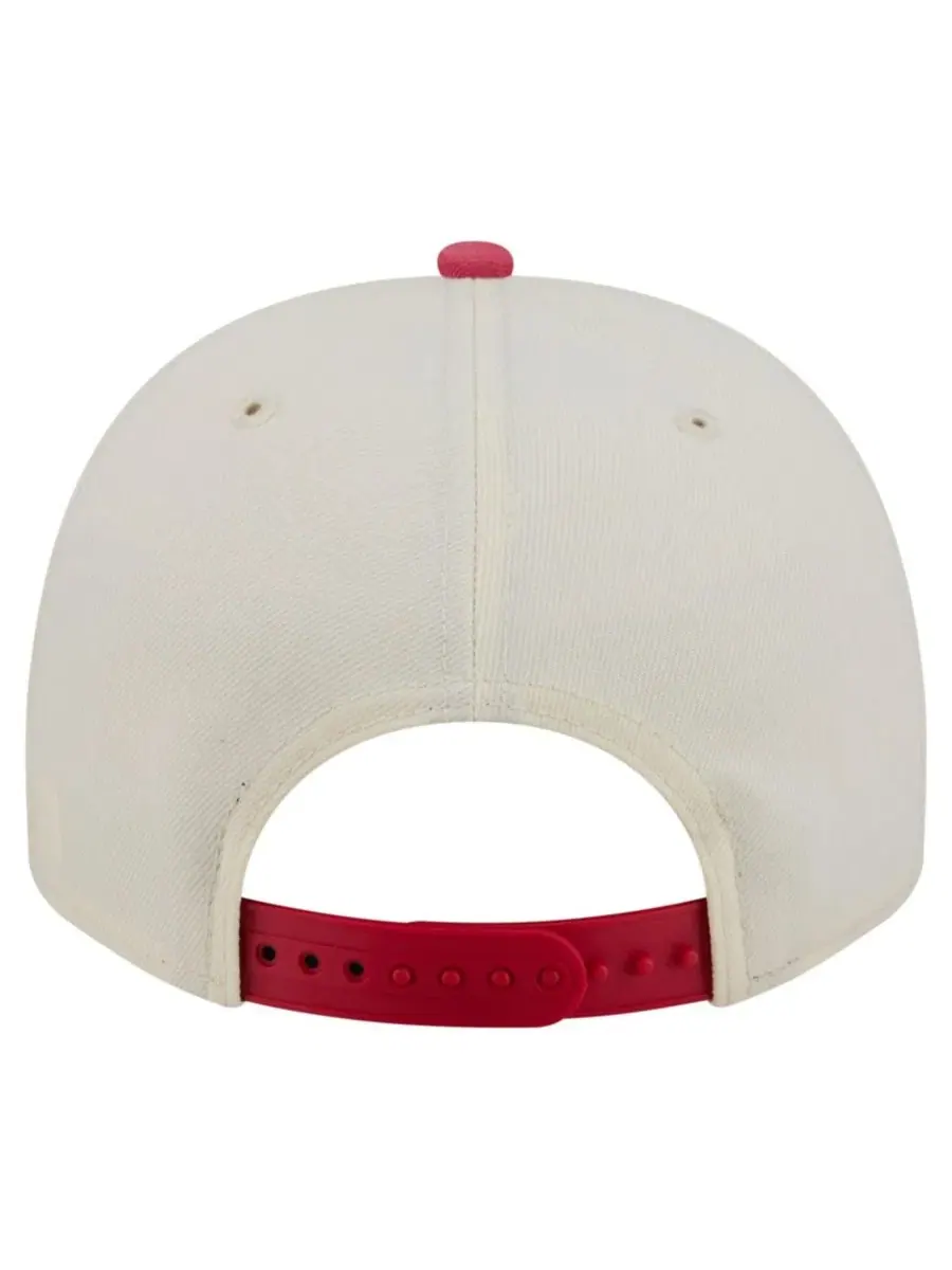 Кепка-снэпбек New Era Washed A-Frame 9FIFTY — изображение 3 из 5, кремовый