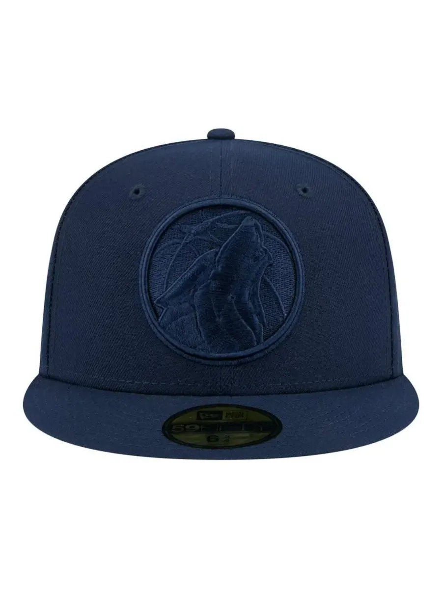 Кепка New Era 59FIFTY с вышивкой Minnesota Timberwolves — изображение 2 из 5, темно-синий