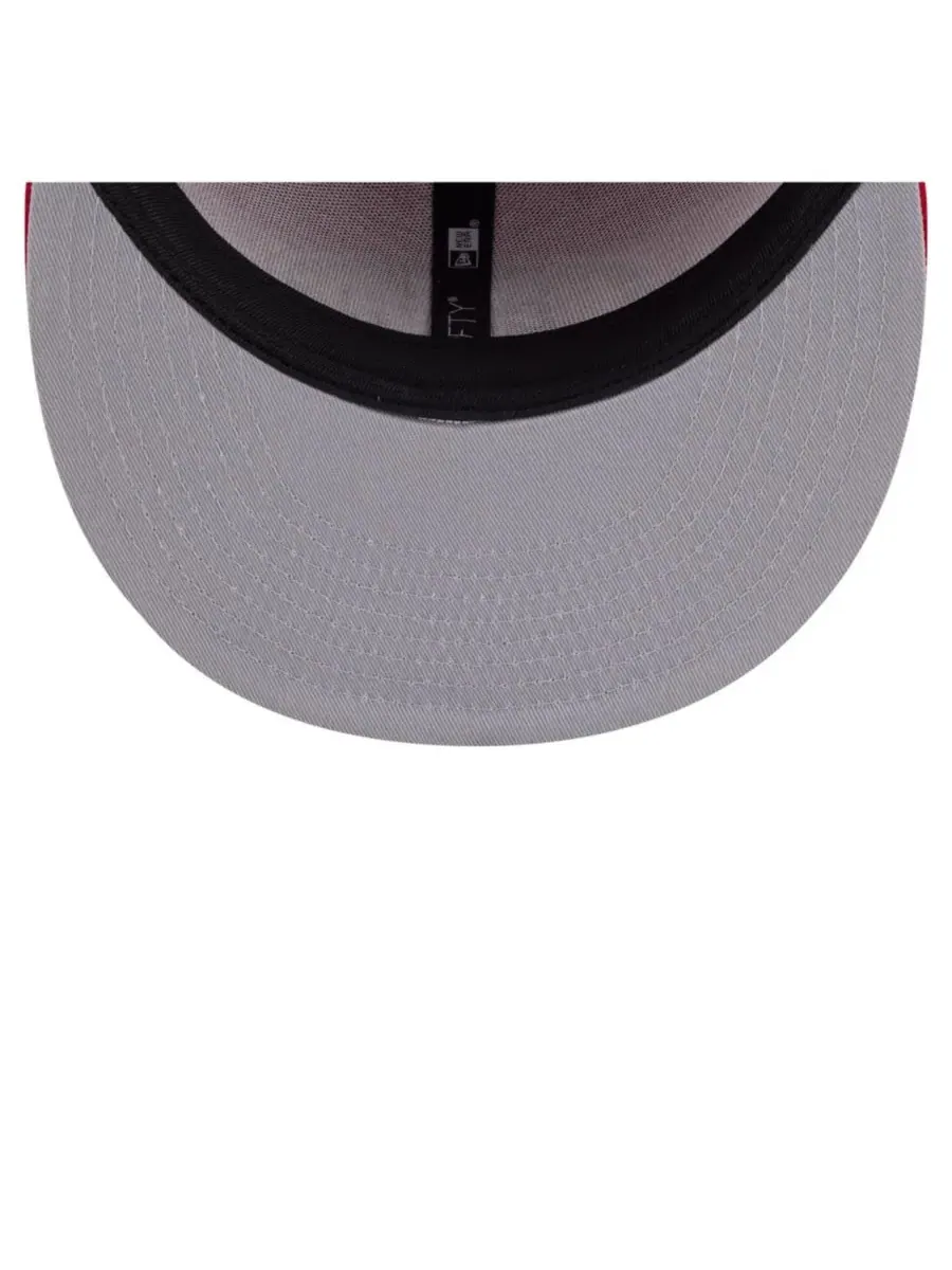 Кепка New Era 9FIFTY с вышивкой San Francisco 49ers — изображение 5 из 5, красный