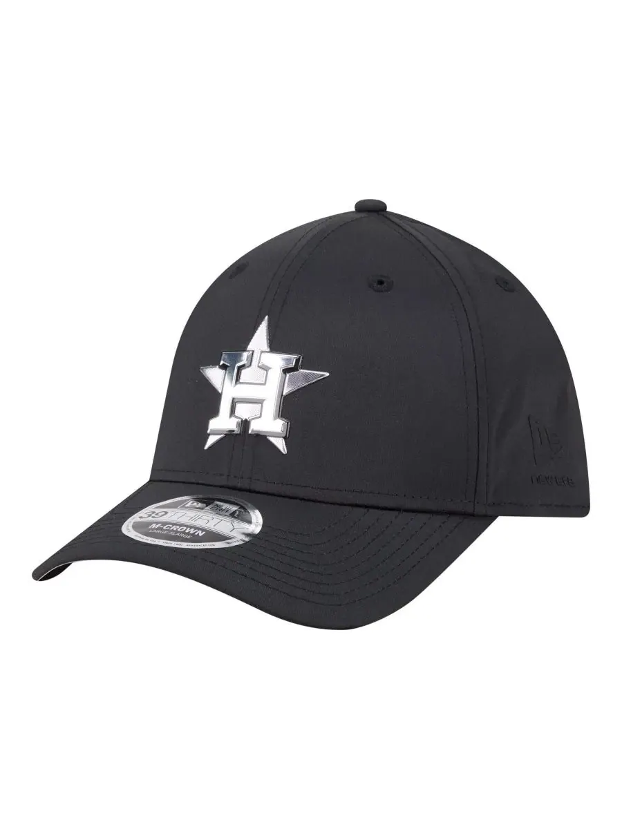 Бейсболка New Era с металлическим логотипом Houston Astros