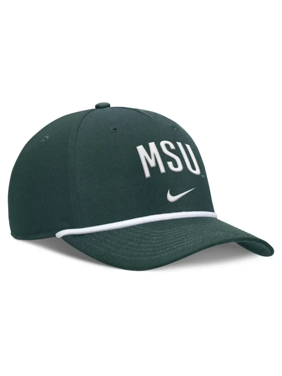 Бейсболка с изогнутым козырьком Green Rise Campus Nike — изображение 3 из 4, зеленый
