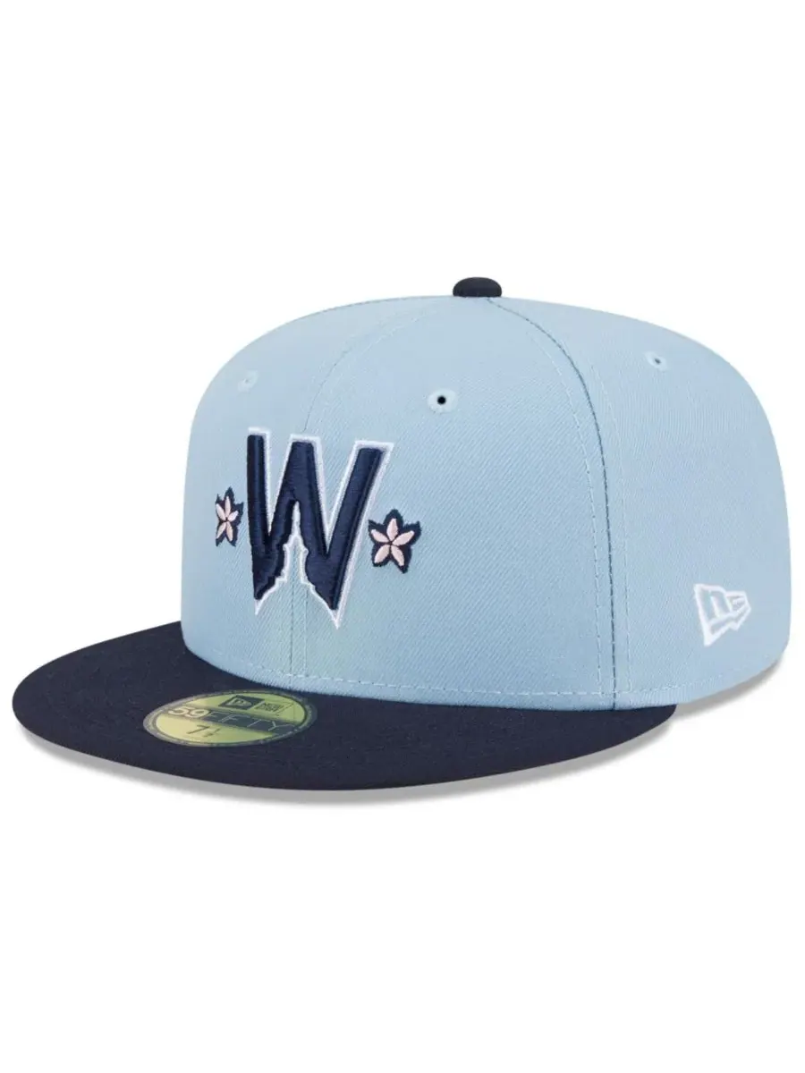 New Era Мужская синяя бейсболка Washington Nationals 2025 City Connect 59FIFTY
