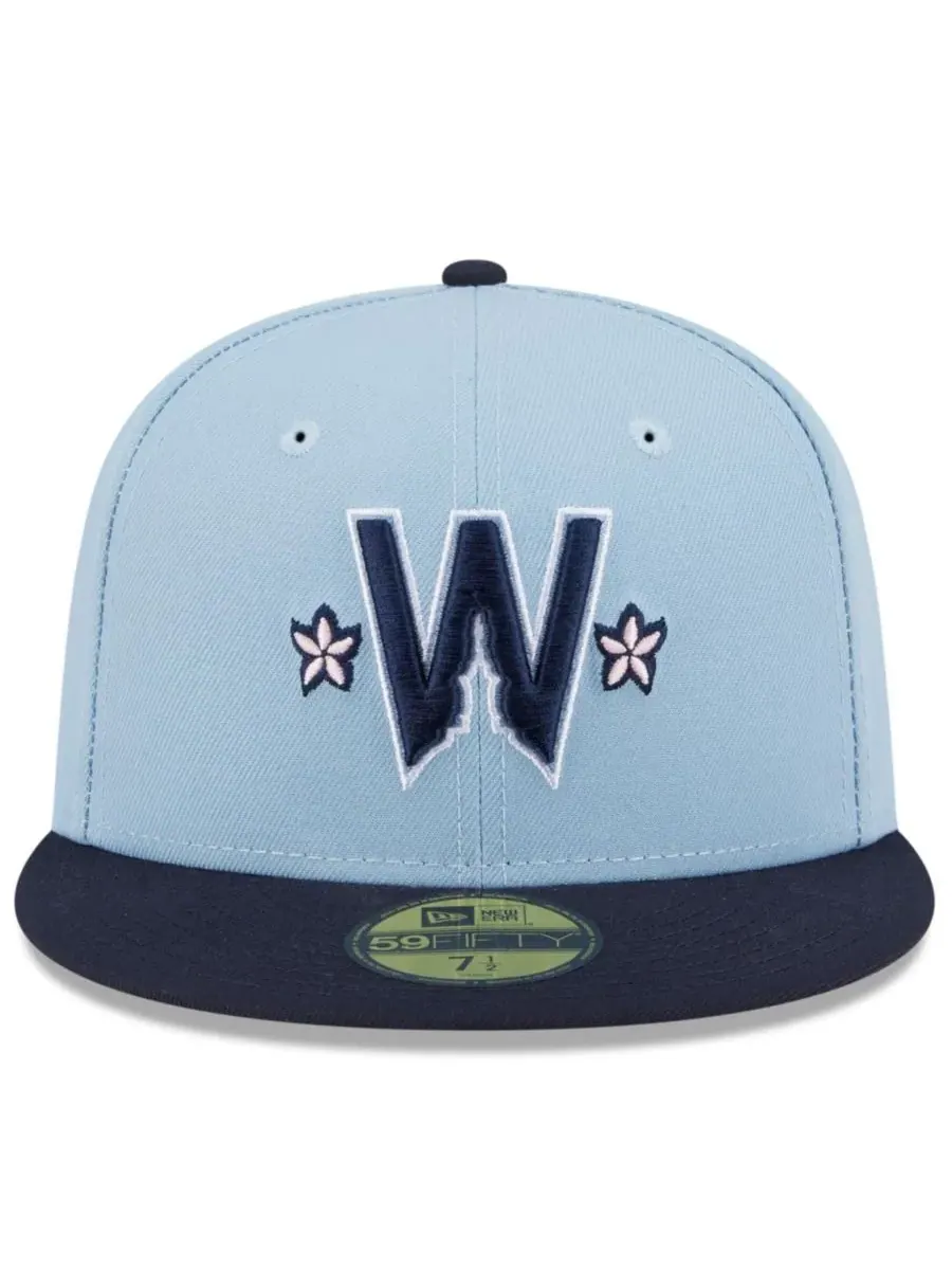 New Era Мужская синяя бейсболка Washington Nationals 2025 City Connect 59FIFTY — изображение 2 из 5, синий