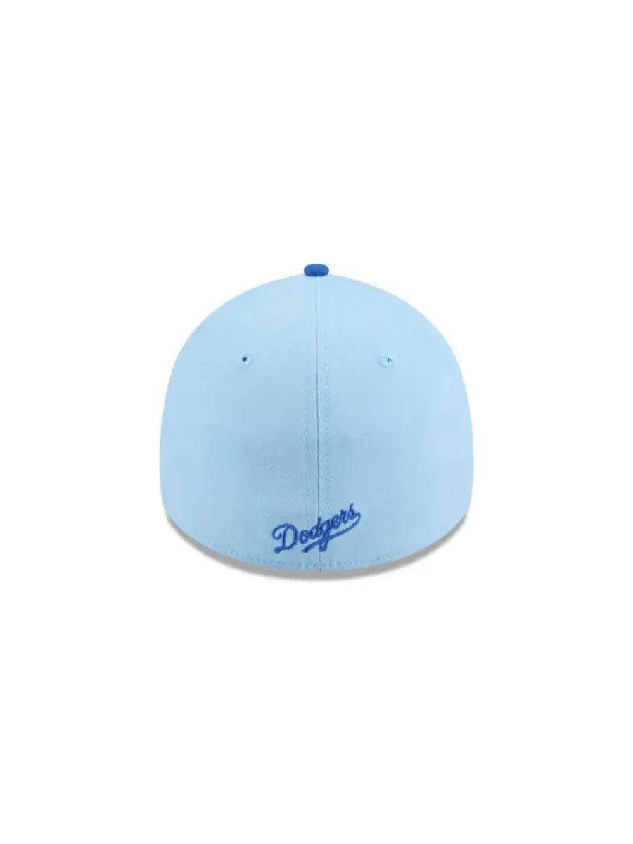 New Era Мужская светло-голубая/синяя кепка Los Angeles Dodgers 2025 Fourth of July 39THIRTY Flex Hat — изображение 3 из 6