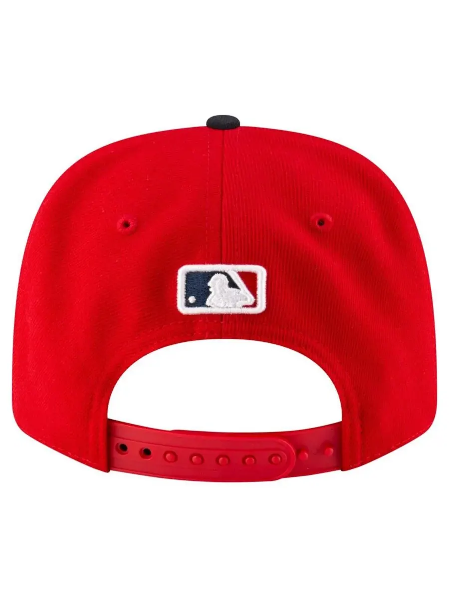 New Era Мужская красно-черная реплика бейсболки Cleveland Guardians Player 9SEVENTY с регулируемым — изображение 3 из 4