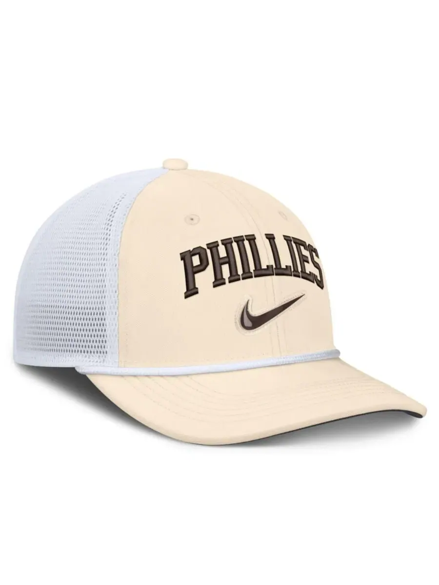 Кепка Nike Rise Dri-FIT Trucker Adjustable Hat — изображение 3 из 4, натуральный белый