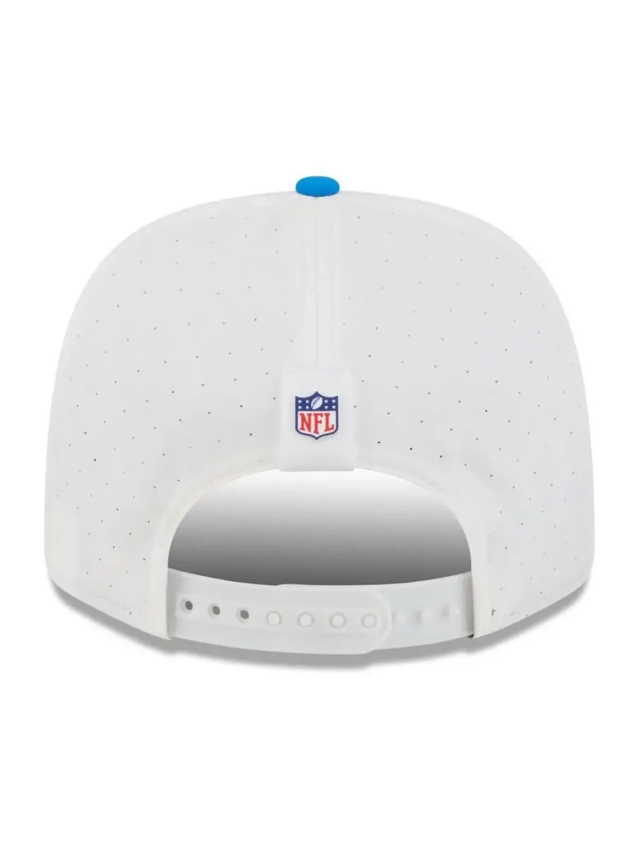 New Era Мужская бело-синяя регулируемая кепка Detroit Lions с логотипом тренировочного лагеря НФЛ — изображение 4 из 4