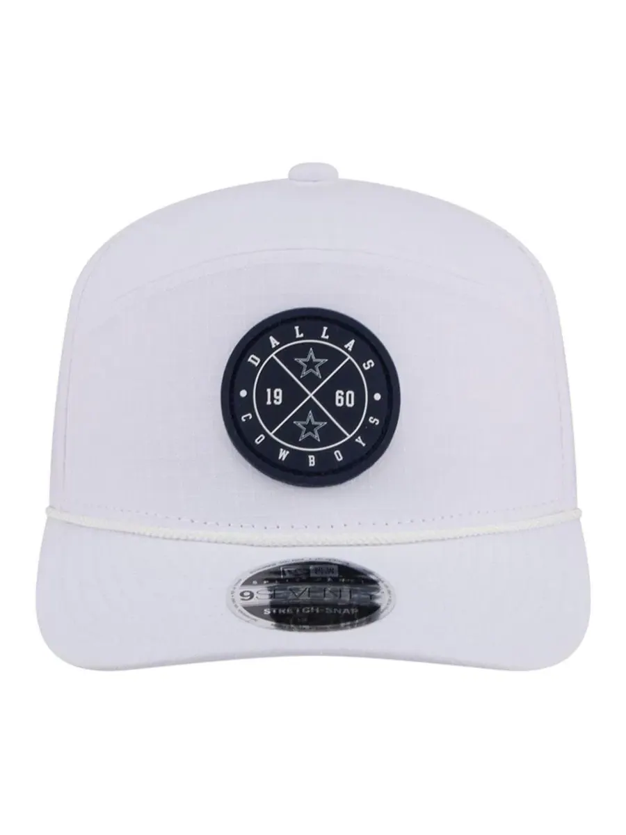 Кепка 9SEVENTY с козырьком, с принтом New Era — изображение 2 из 5, белый