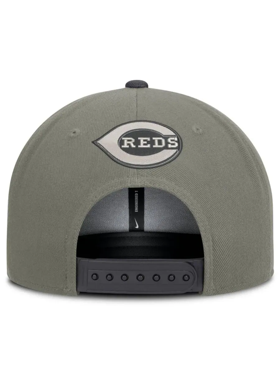 Кепка Nike Pro Dri-FIT snapback Cincinnati Reds — изображение 4 из 5, серый