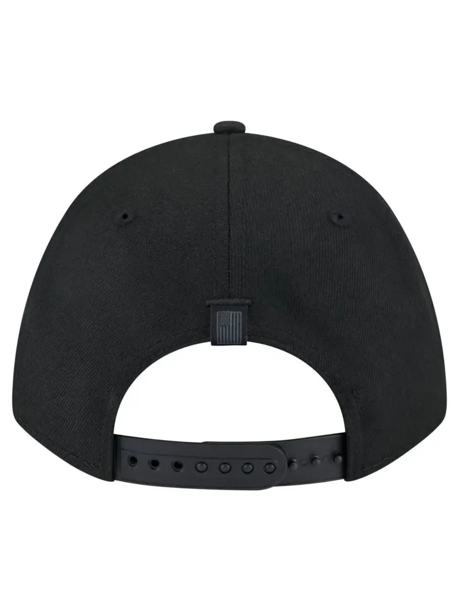 New Era Мужская черная регулируемая кепка Boston Celtics Game Day Flag A-Frame 9FORTY — изображение 3 из 5, черный