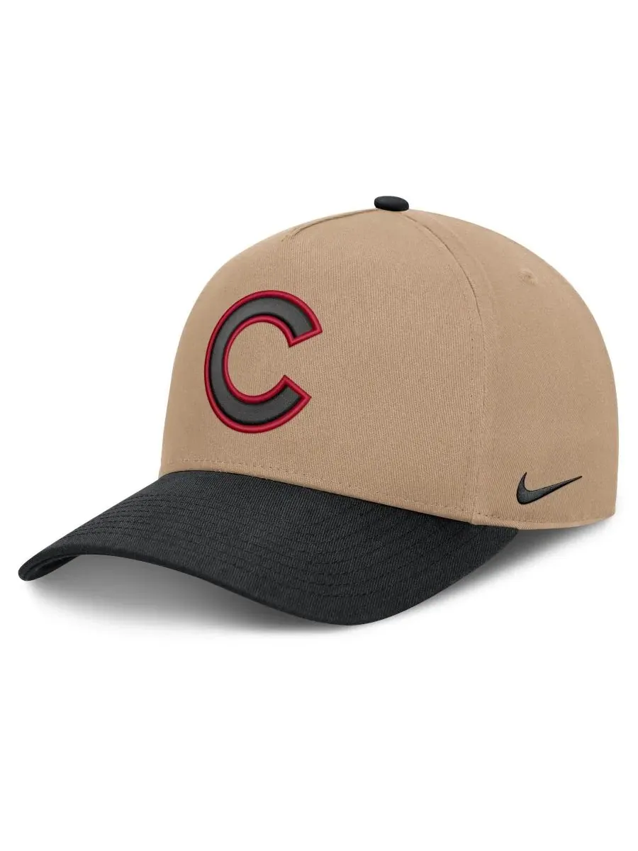 Кепка Nike Chicago Cubs Rise A-Frame с вышитым логотипом