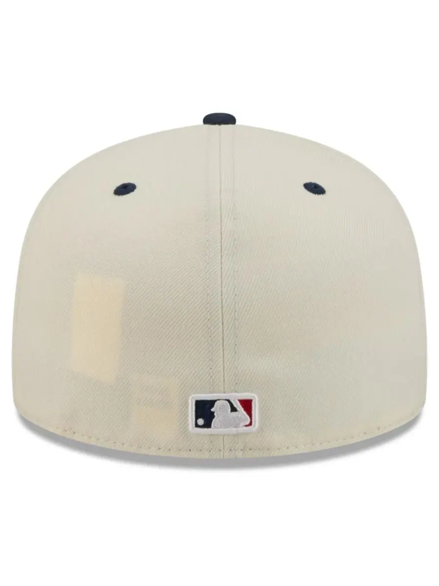 Бейсболка New Era San Diego Padres USA 250 Fourth of July — изображение 4 из 5, кремовый красный