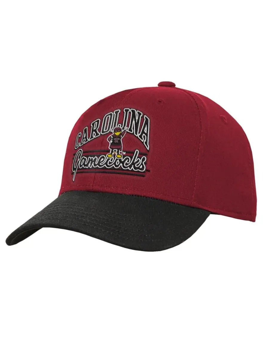 Бейсболка с вышивкой South Carolina Gamecocks Dad Unstructured Adjustable Hat Outerstuff