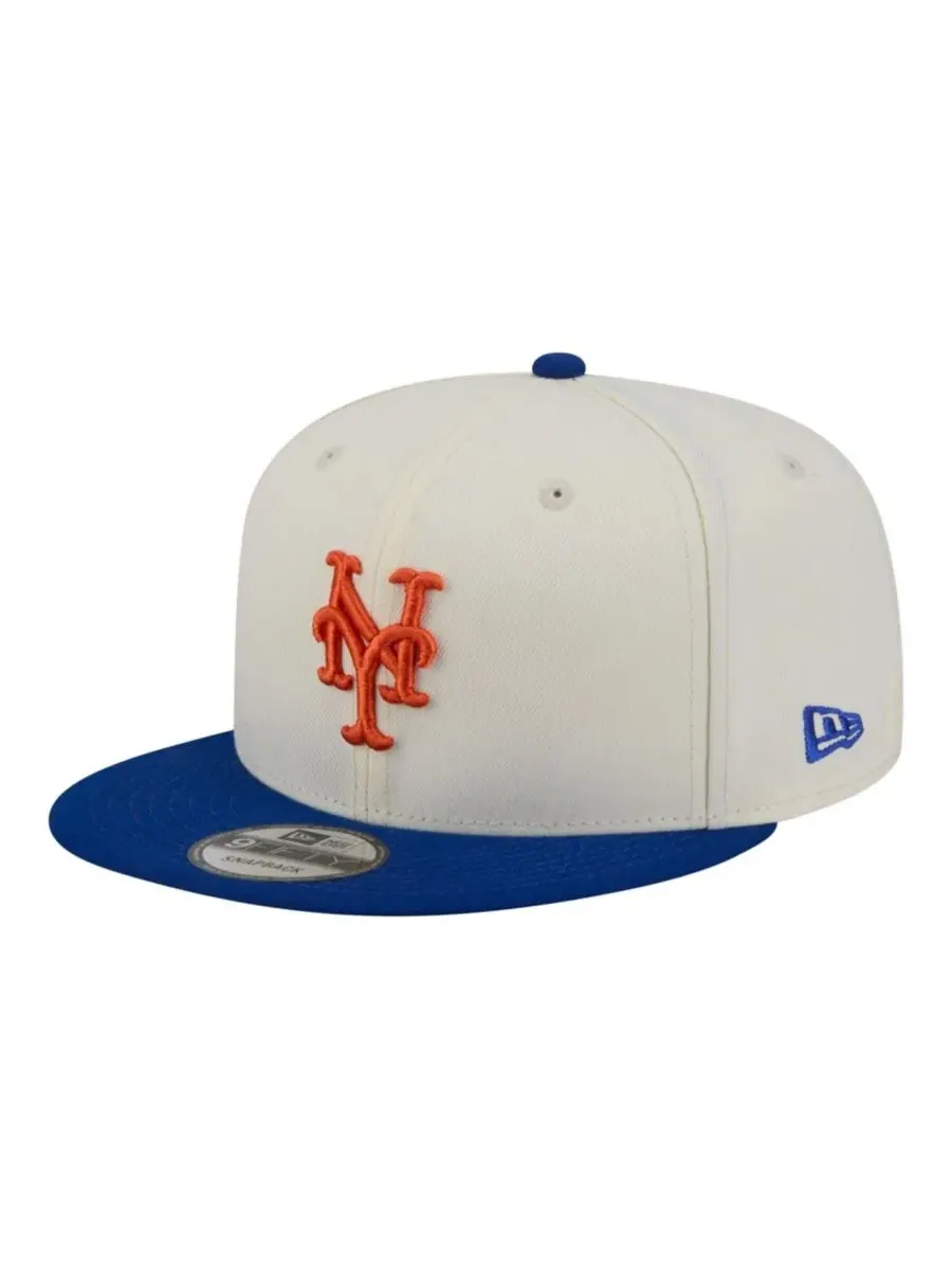 Кепка-снэпбек New Era 9FIFTY с вышивкой New Era — изображение 4 из 5, кремовый