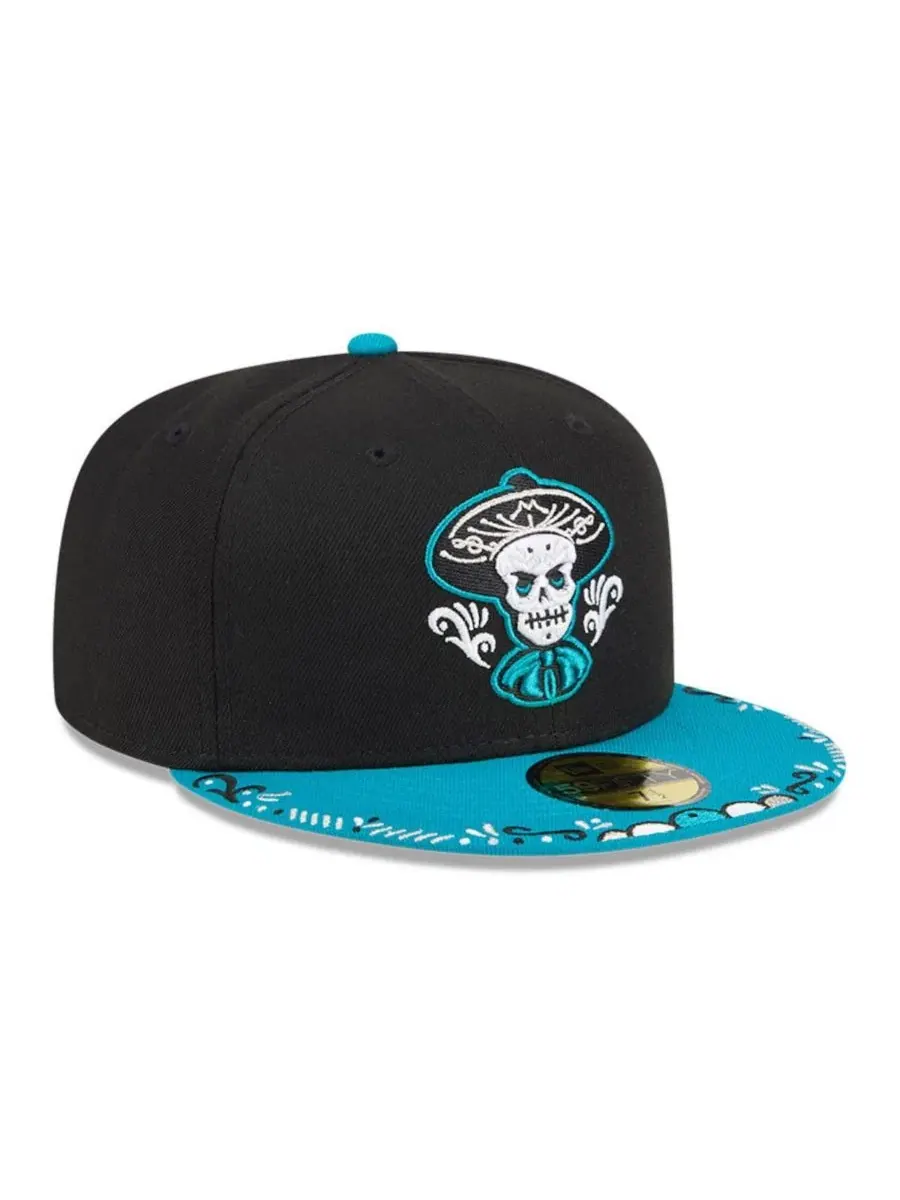 Бейсболка New Era Albuquerque Isotopes Copa De La Diversion 59FIFTY — изображение 3 из 5, черный синий