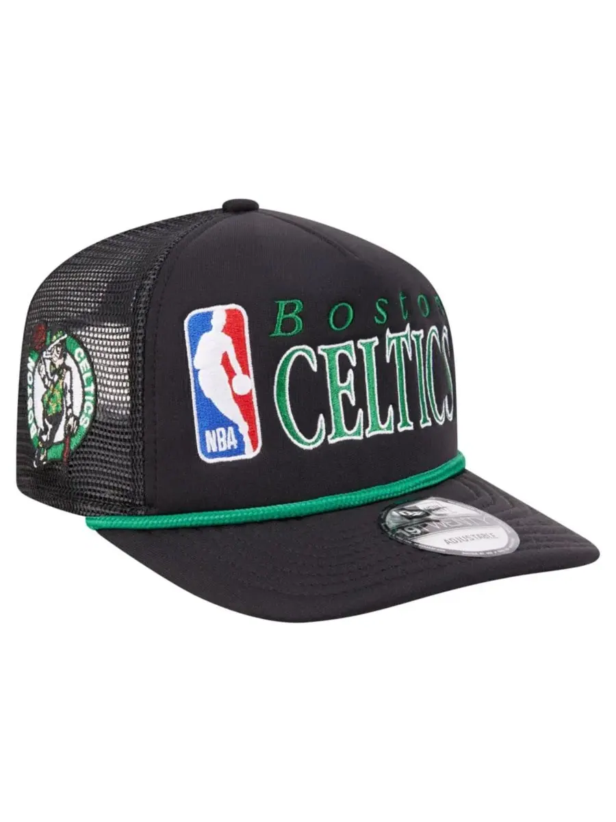 Кепка-тракер с пенным принтом Boston Celtics 19TWENTY New Era
