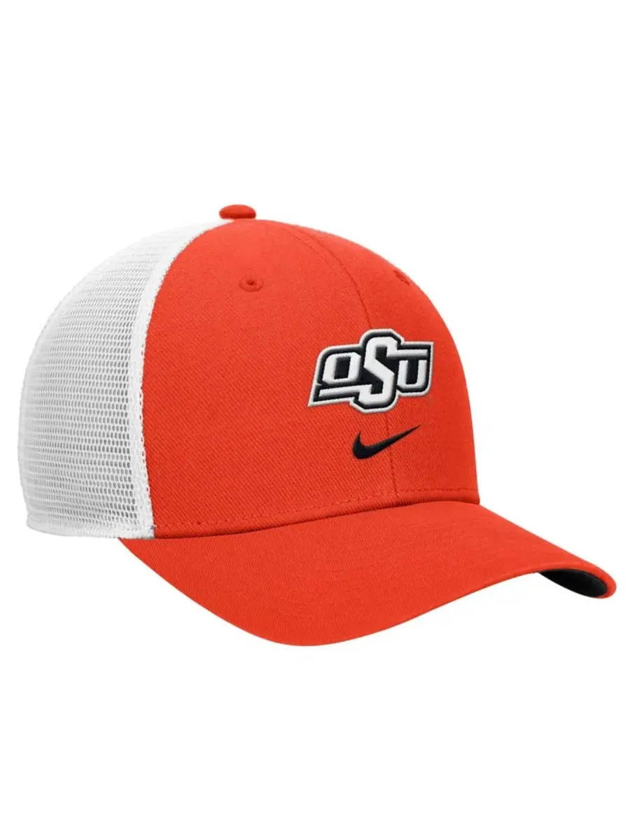 Кепка Nike Rise Trucker Dri-FIT с вышивкой — изображение 2 из 3, оранжевый