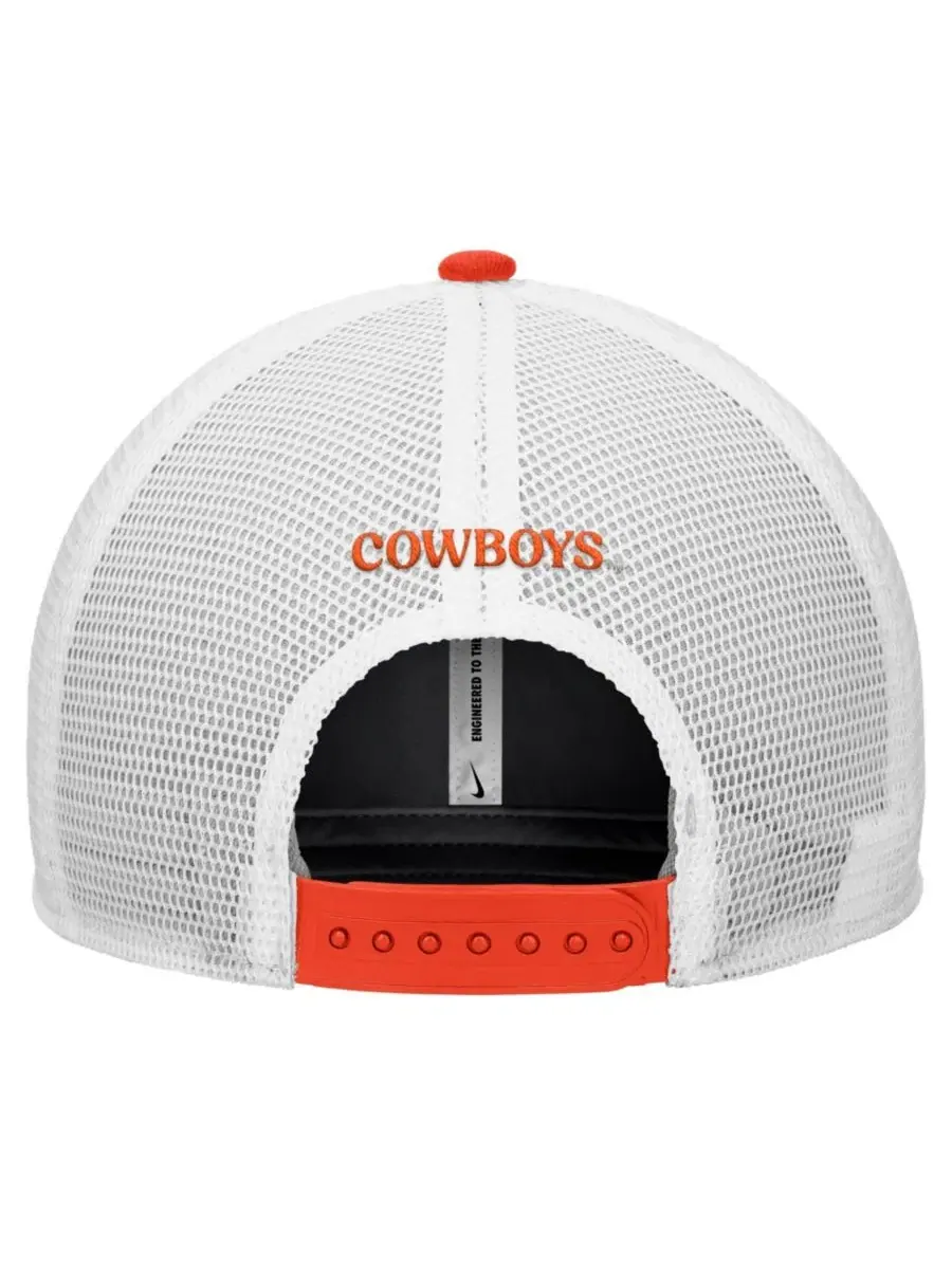 Кепка Nike Rise Trucker Dri-FIT с вышивкой — изображение 3 из 3, оранжевый