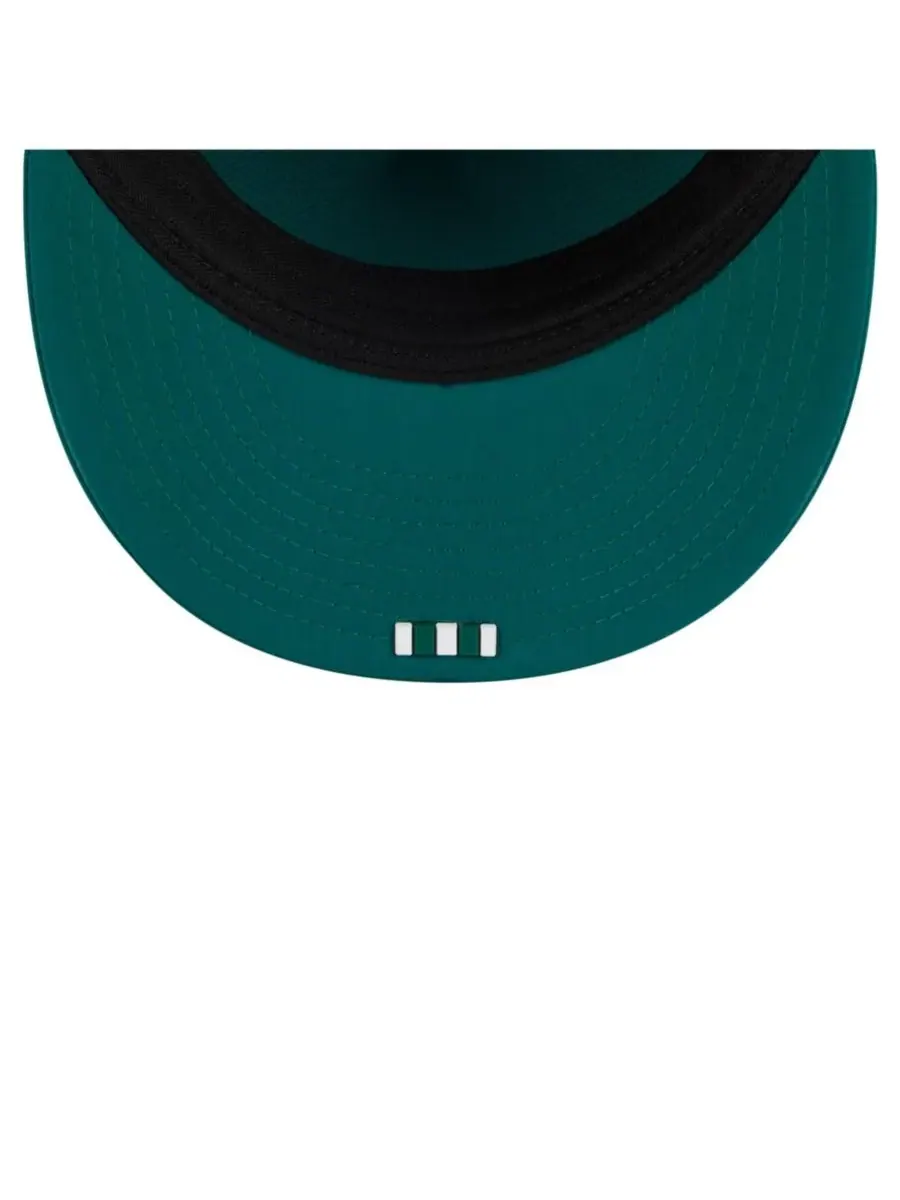 New Era Мужская зеленая кепка New York Jets 2025 Sideline Retro Crown 59FIFTY Fitted Hat — изображение 3 из 5, зеленый