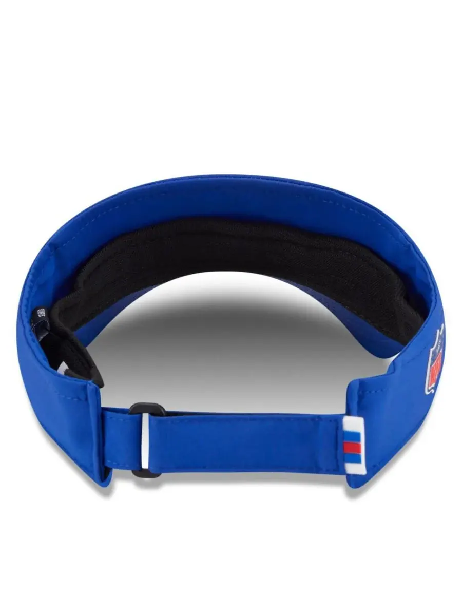 Мужская бейсболка Royal Buffalo Bills 2025 Sideline Visor Hat New Era — изображение 3 из 5, королевский