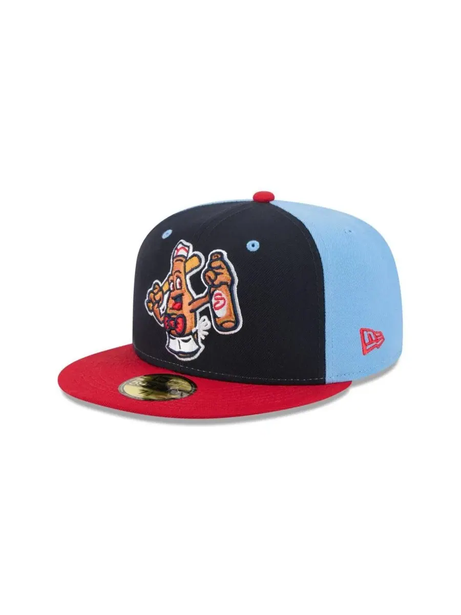 New Era Мужская темно-синяя кепка Salem Red Sox Theme Nights 59FIFTY