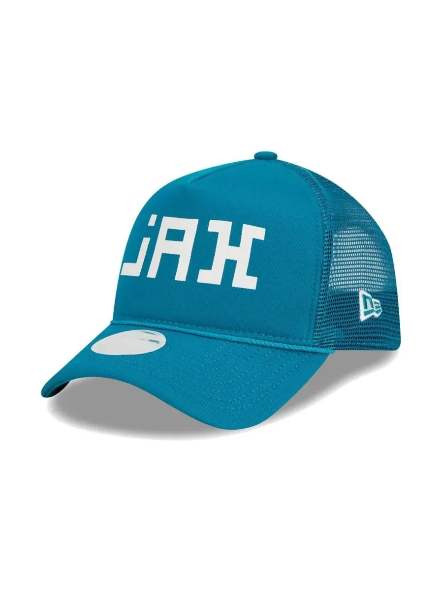 New Era Женская бирюзовая регулируемая кепка Jacksonville Jaguars McGee Trucker 9FORTY