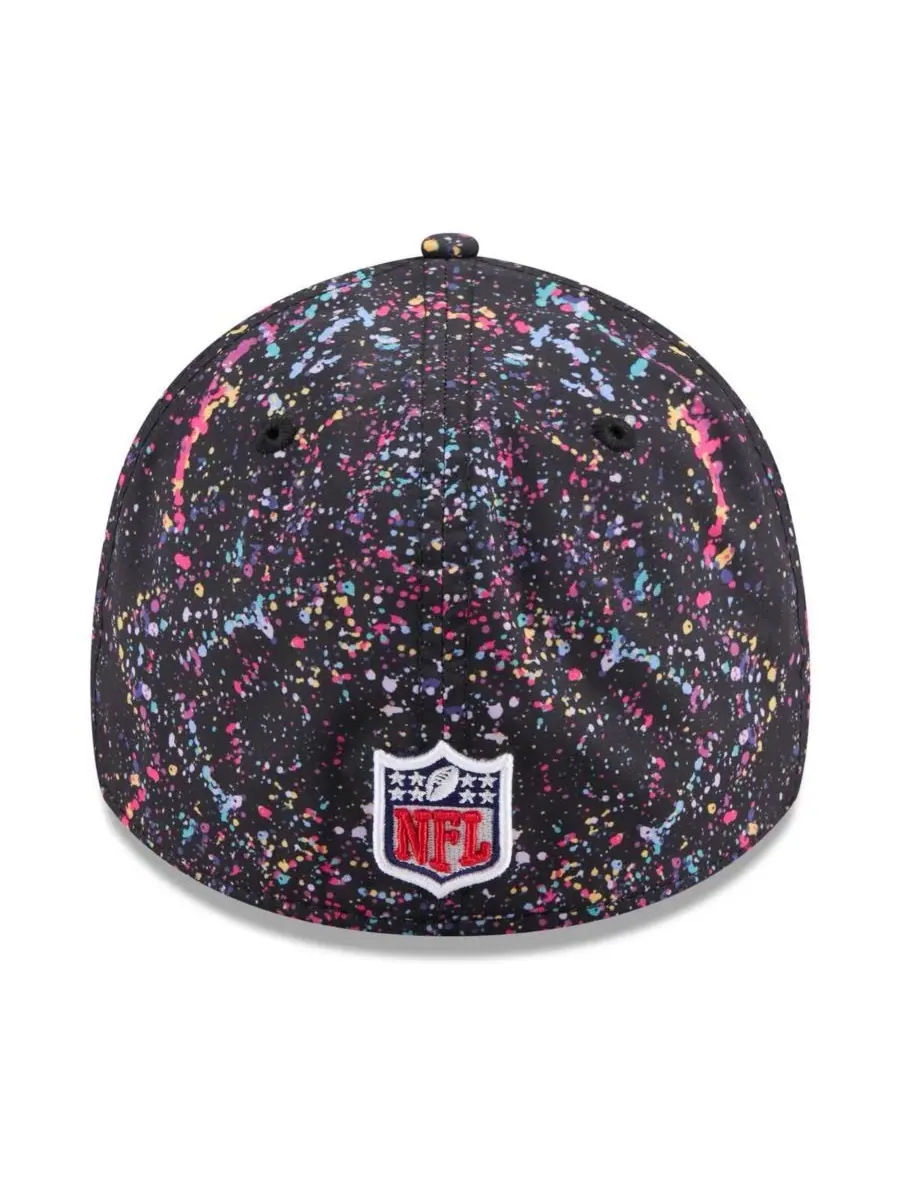 New Era Мужская черная кепка Las Vegas Raiders 2025 NFL Crucial Catch 39THIRTY Flex Hat — изображение 4 из 4, черный