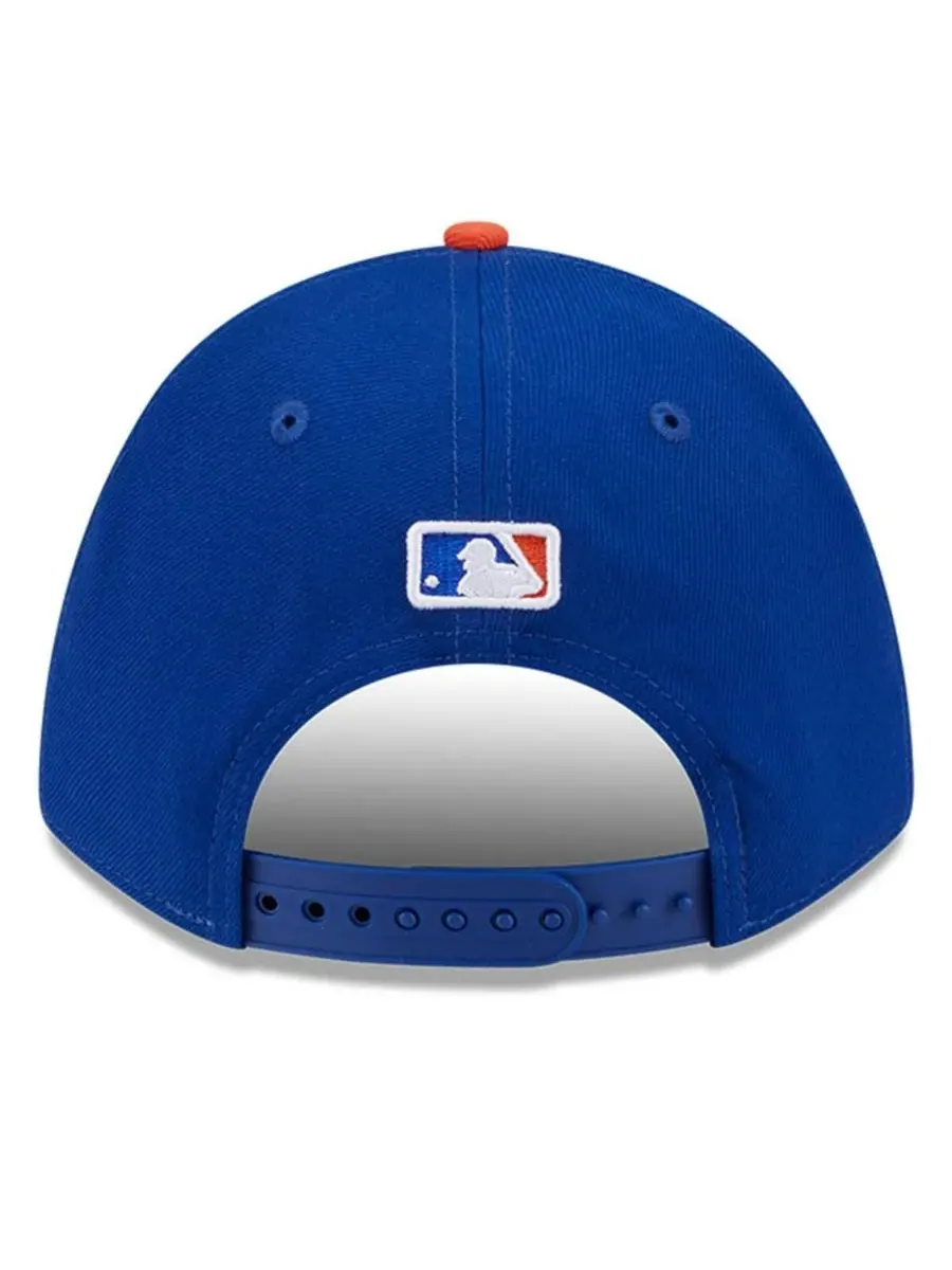 Мужская регулируемая бейсболка Royal New York Mets Player Replica 9Forty New Era — изображение 4 из 4, королевский