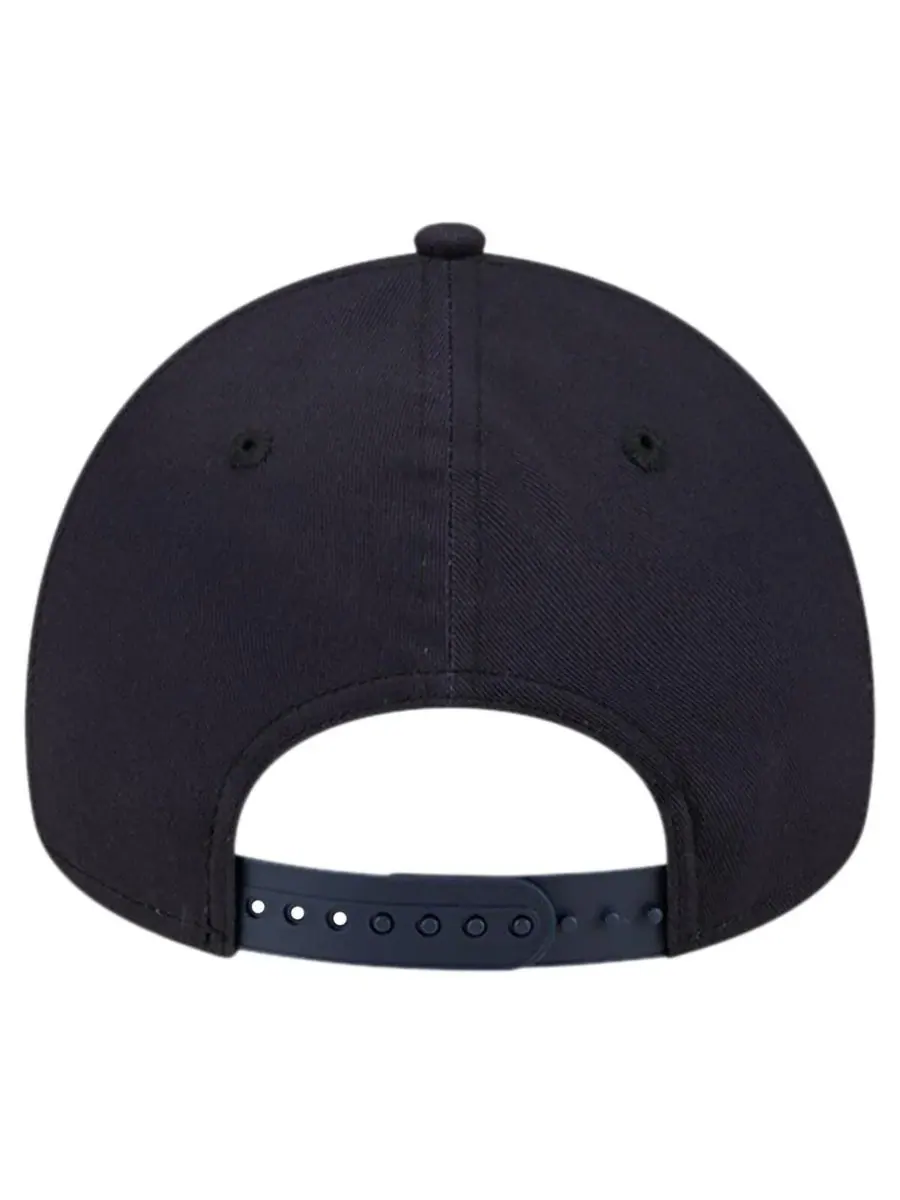 New Era Мужская регулируемая кепка A-Frame 9Forty в темно-синих цветах команды Tampa Bay Rays — изображение 3 из 4