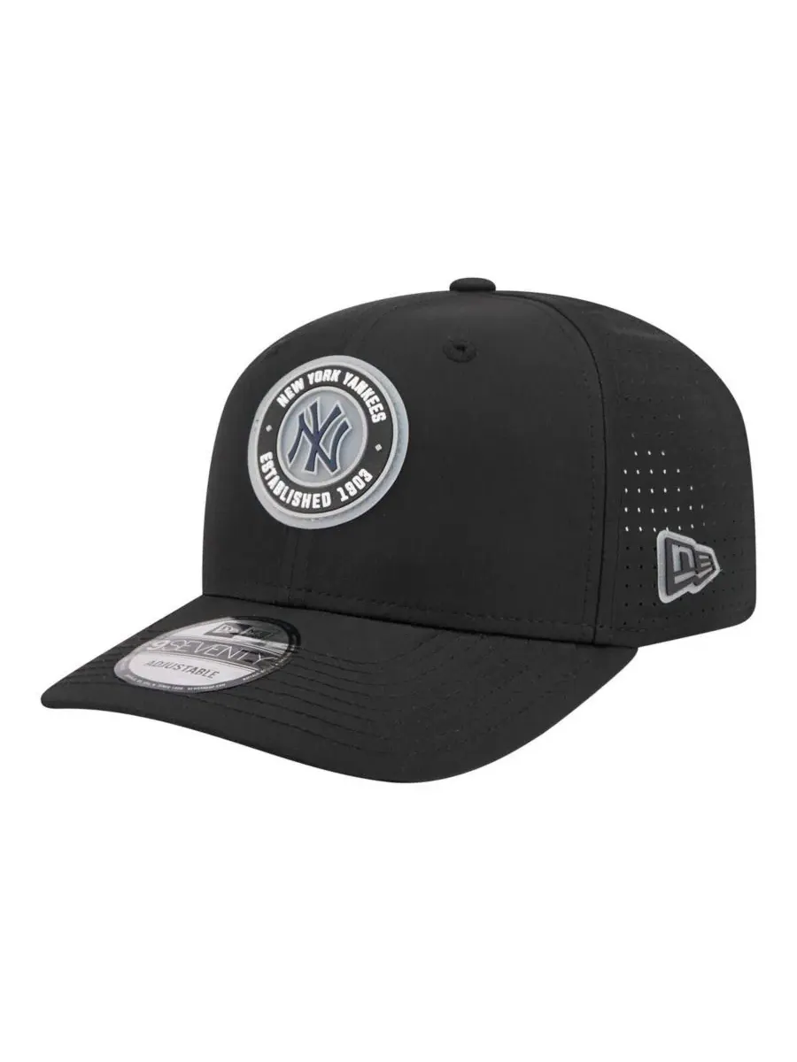 Мужская черная регулируемая бейсболка New York Yankees Circle 9SEVENTY New Era