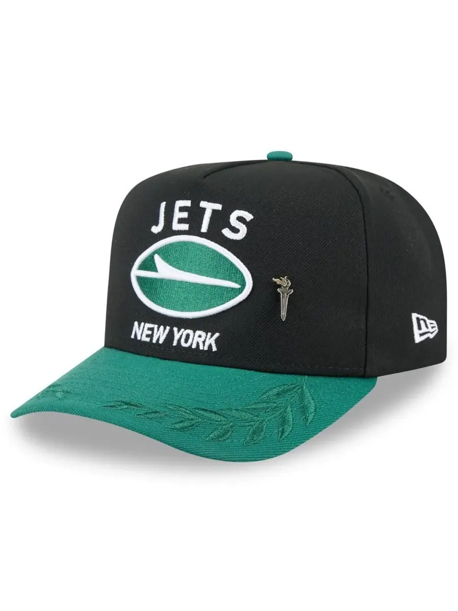 New Era Мужская кепка New York Jets 2025 NFL Draft On Stage A-Frame 59FIFTY
