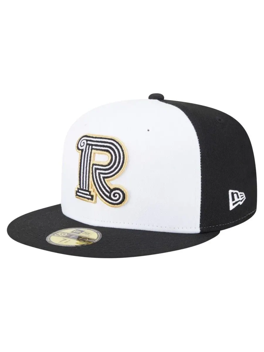 New Era Мужская бело-черная кепка Rome Emperors из аутентичной коллекции 59FIFTY